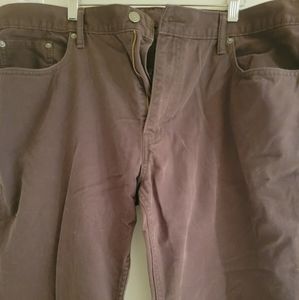 Levi pants 40×32 Brown gently used
